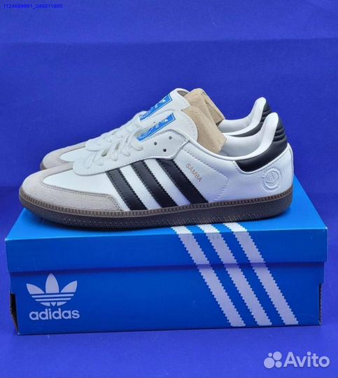 Кеды Adidas samba vegan (41-45) (Арт.99458)