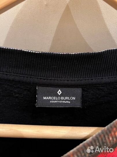 Свитшот Marcelo Burlon Оригинал