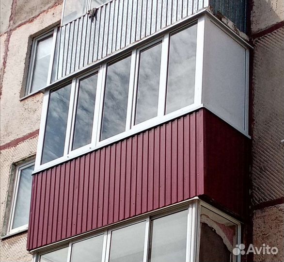 Остекление балконов и лоджий под ключ