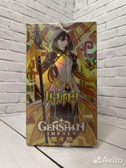 Карточки Аниме Геншин Чжун Ли