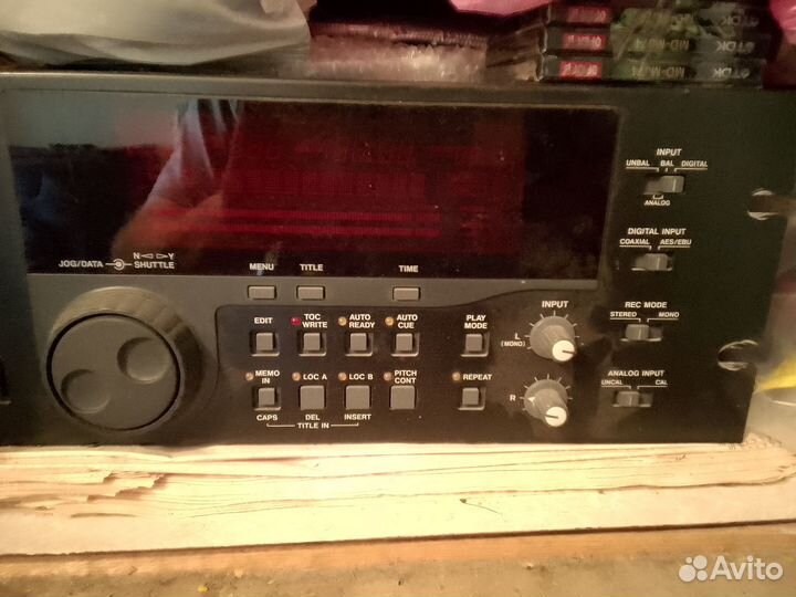 MiniDisc дека Tascam MD-801R