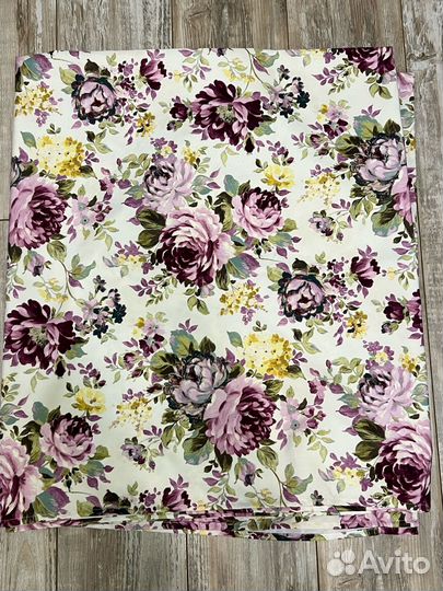 Штора и тюль комплектом