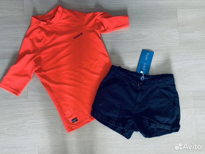 Вещи пакетом на девочку 128-140