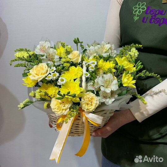 Цветы, Цветочная композиция из хризантем, доставка