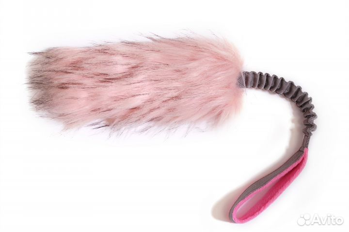 Ухватка меховая игрушка перетяжка для собак