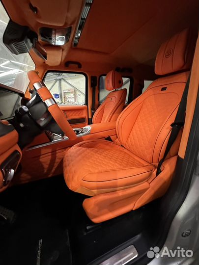 Кожаный салон G-класс