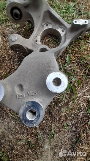 Поворотный кулак задний левый чери тиго