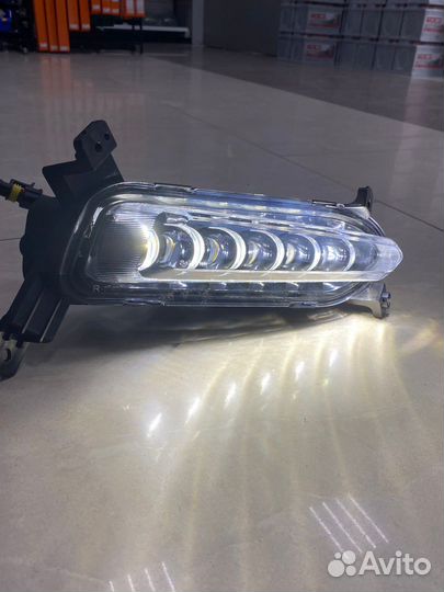 Противотуманки на Hyundai Solaris 2