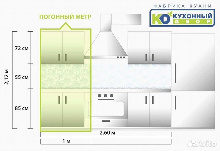 Качественный кухонный гарнитур