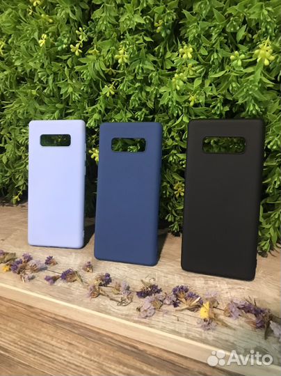 Чехол силиконовый Samsung Note8