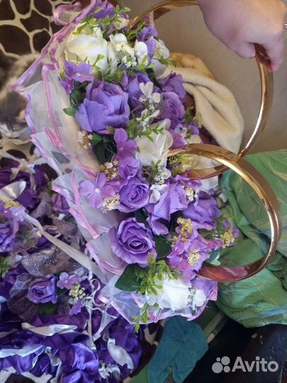 Свадебные украшения на машину