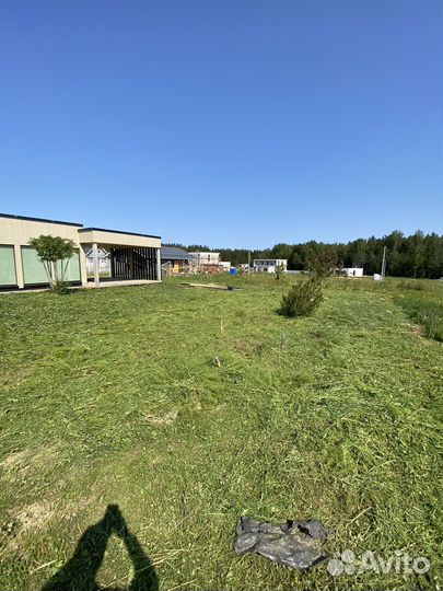 Покс травы, стрижка газона, расчистка участка