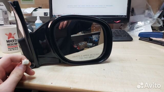 Зеркало прав Электр без Подогрев (4 дв) RAV4