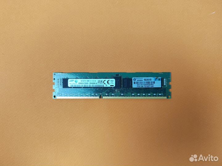 DDR3 8GB 1866 MHz ECC REG samsung 1Rx4 Серверная