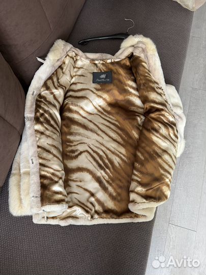 Полушубок бобер норка