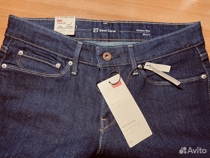 Джинсы levis 27/32 новые
