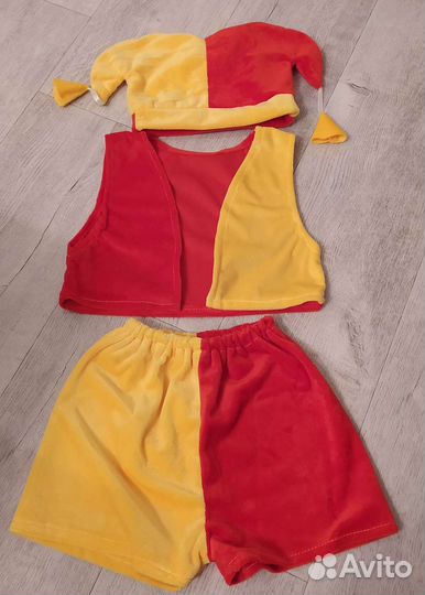 Карнавальный костюм для мальчика петрушка