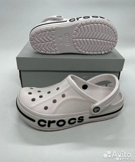 Crocs clog сабо шлепанцы White