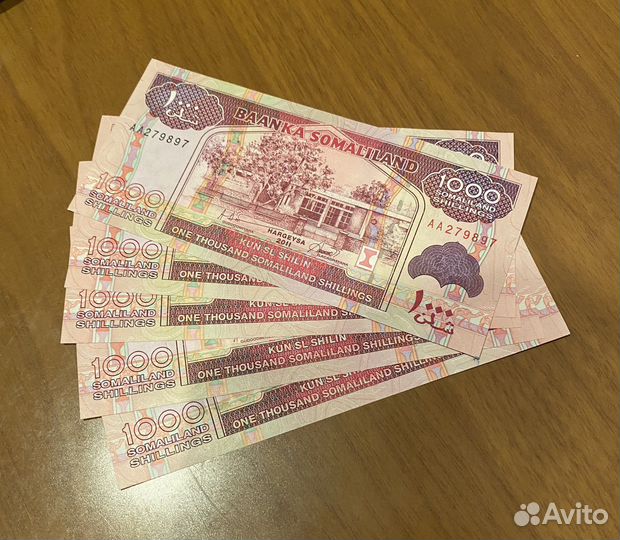 Банкнота 1000 шиллингов, Сомалиленд