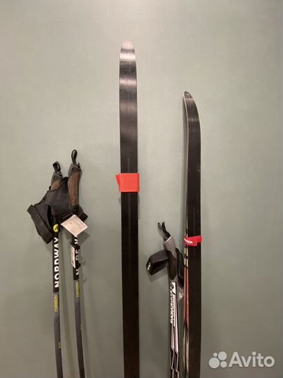 Беговые лыжи, лыжные палки