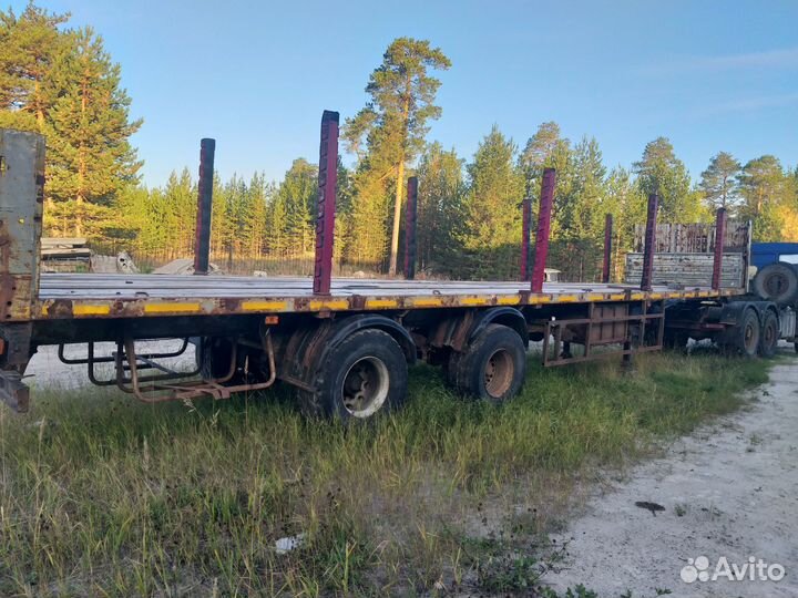 Полуприцеп бортовой МАЗ 938662-025, 2005