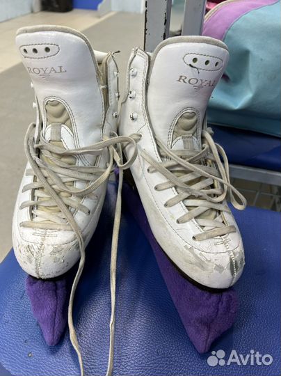 Фигурные коньки risport 235, с лезвиями