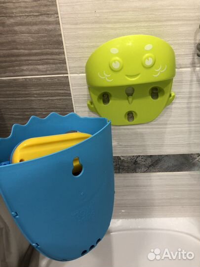 Органайзер-сортер для игрушек в ванной