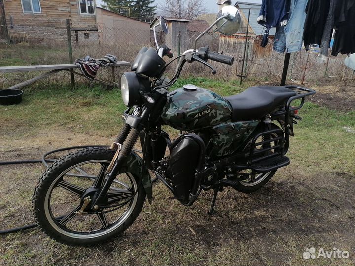 Мопед альфа 110
