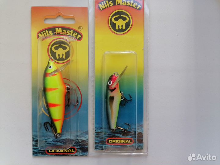 Воблеры Nils Master Stalwart, Haka S 7, Haka DD 5