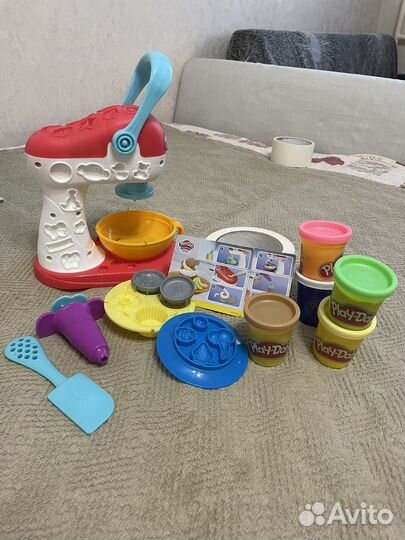 Play doh kitchen Полный комплект с пластилином