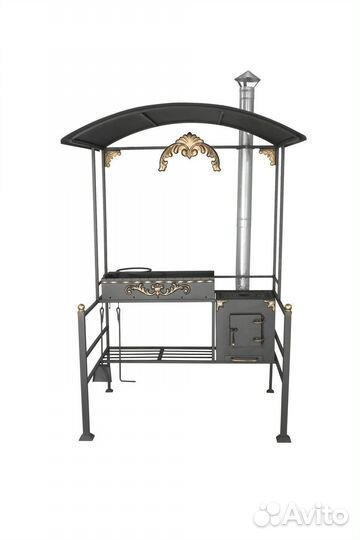 Мангал С крышей