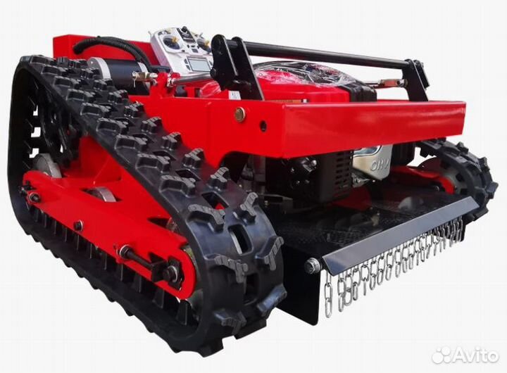 Робот-газонокосилка с дистанционным управлением