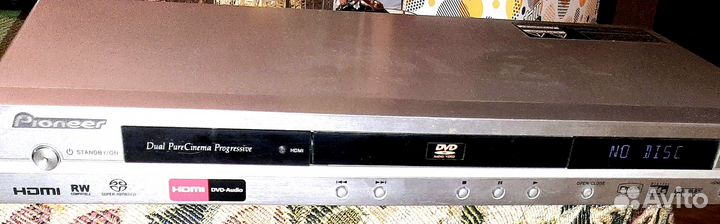 Pioneer DVD player DV- 696-AV-S