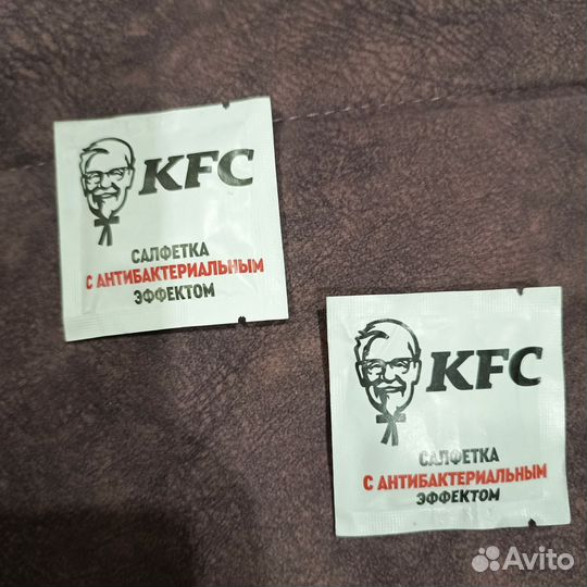 Оригинальные салфетки из KFC