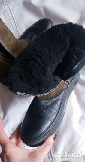 Зимние сапоги Ralf Ringer, 37 р. Кожа+замша