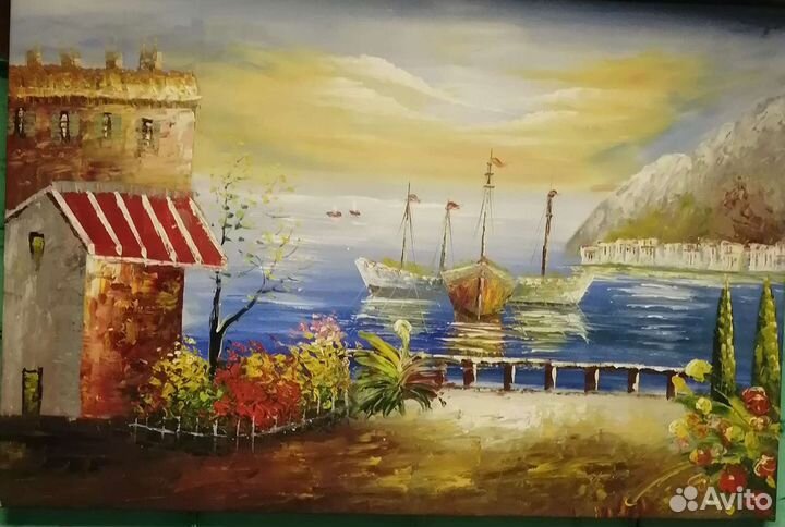 Картина маслом на холсте