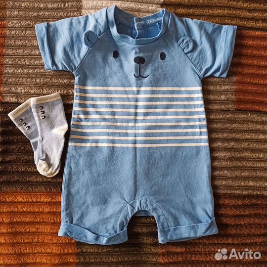 Детские вещи пакетом 68, 74, 80