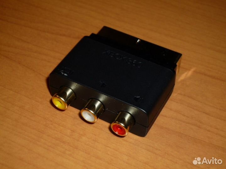 3 адаптера-переходника scart-4, scart-3, 2 RCA