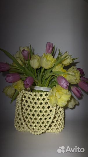 Сумка из бусин ручной работы