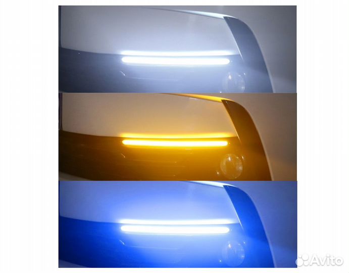 Гибкие ходовые огни oxilam с бегающим повор. 23,5