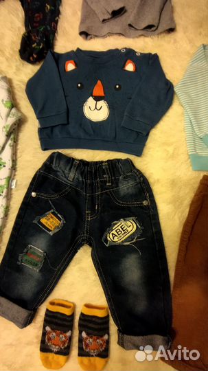 Детская одежда для мальчика (6-9мес)