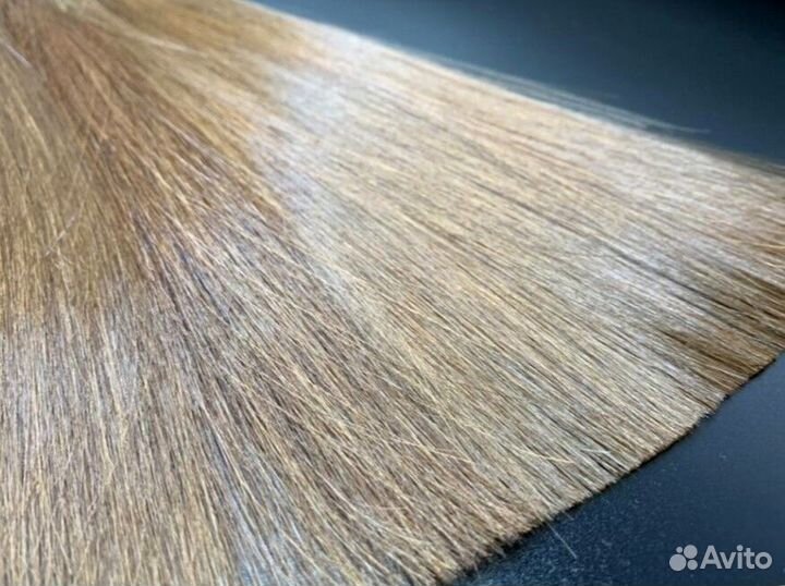 Детские волосы некрашеные, 50см, рассрочка