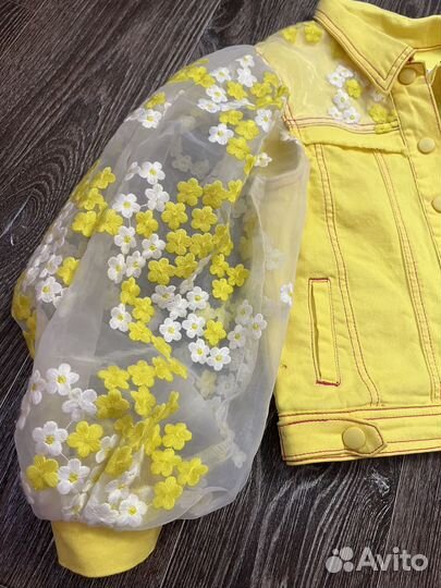 Пиджак для девочки 116