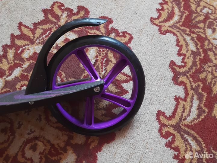 Самокат детский двухколесный бу на запчасти
