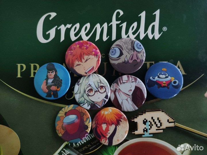 Аниме значки