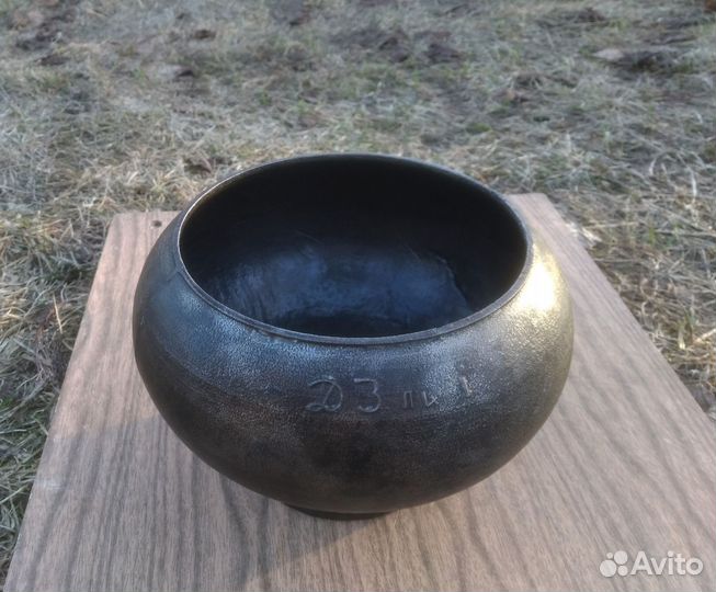 Чугунок Советский 4 литра С Рогачом Чугун Сохран