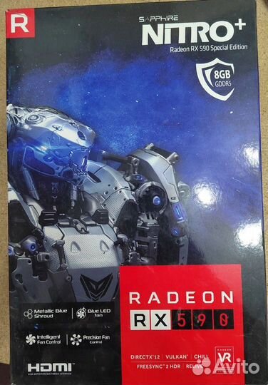 Sapphire rx590 8gb nitro