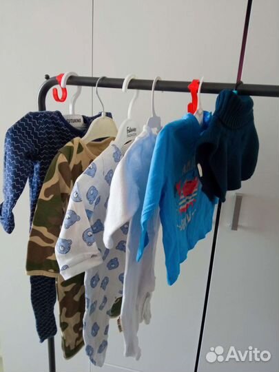 Детские вещи пакетом от 0-3 мес