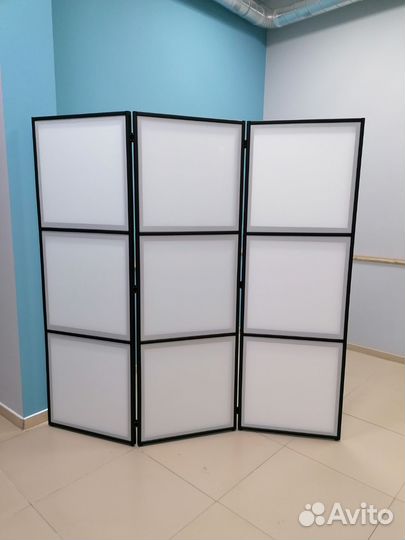 Ширма перегородка для зонирования, двухсторонняя