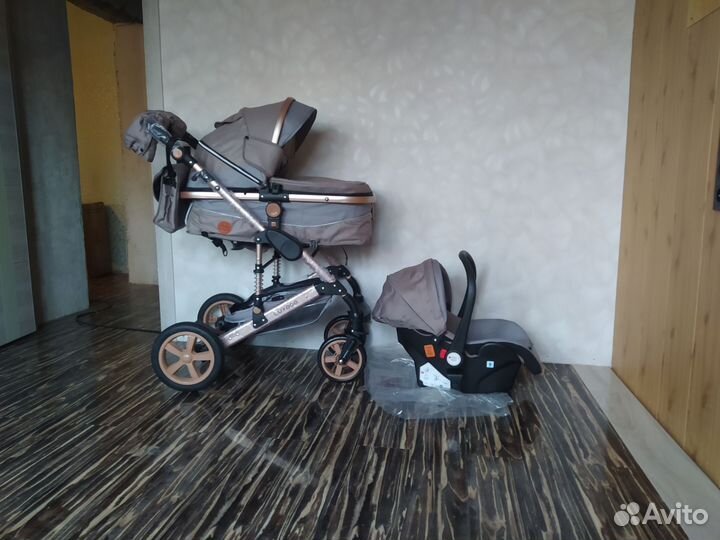 Новая Коляска luxmom 510 3 в 1